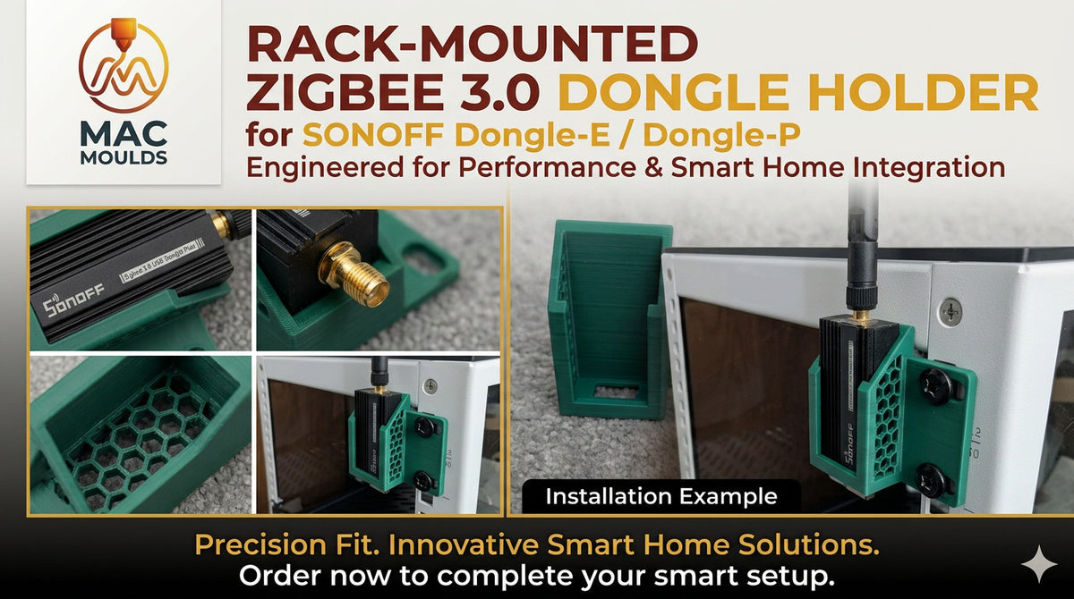 rack mount 1u zigbee 3.0 dongle holder